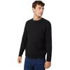 Maine Mens Cable Cotton Crew Neck Sweatshirt