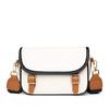 Real cowhide lychee pattern messenger bag contrasting color messenger shoulder messenger bag plus