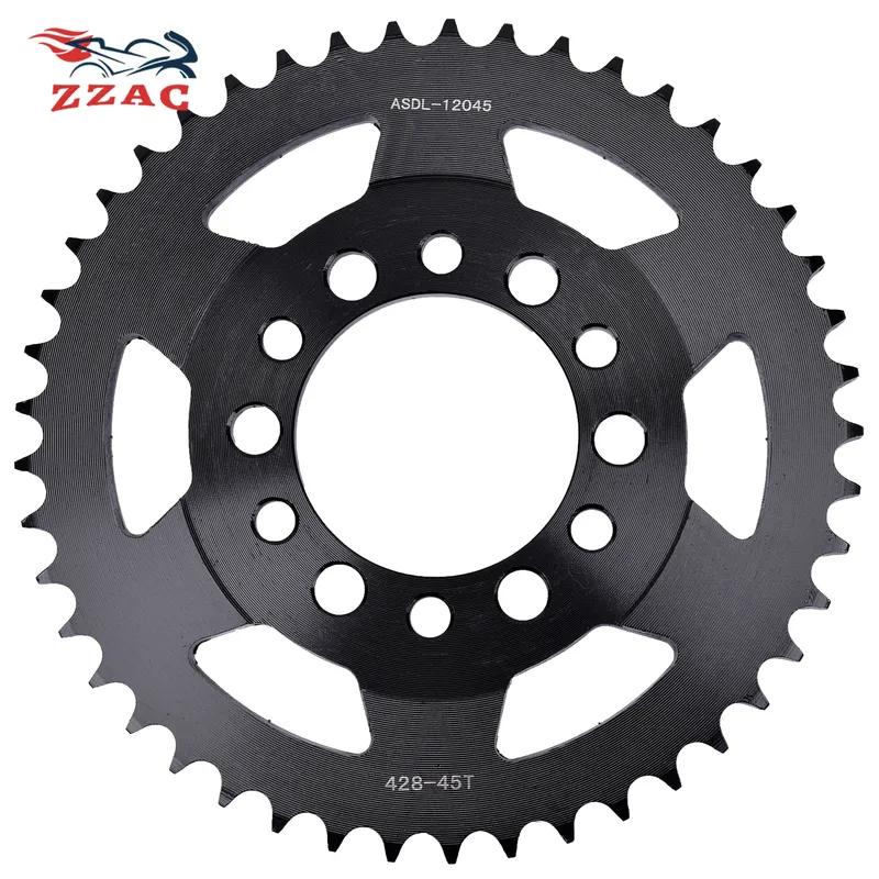 428 45T 54T Motorcycle Rear Sprocket Staring Wheel For YAMAHA DT 125 DT125 DT175 74-76 AG200 TW200 1989 91-17 TW225 02-07 XT200