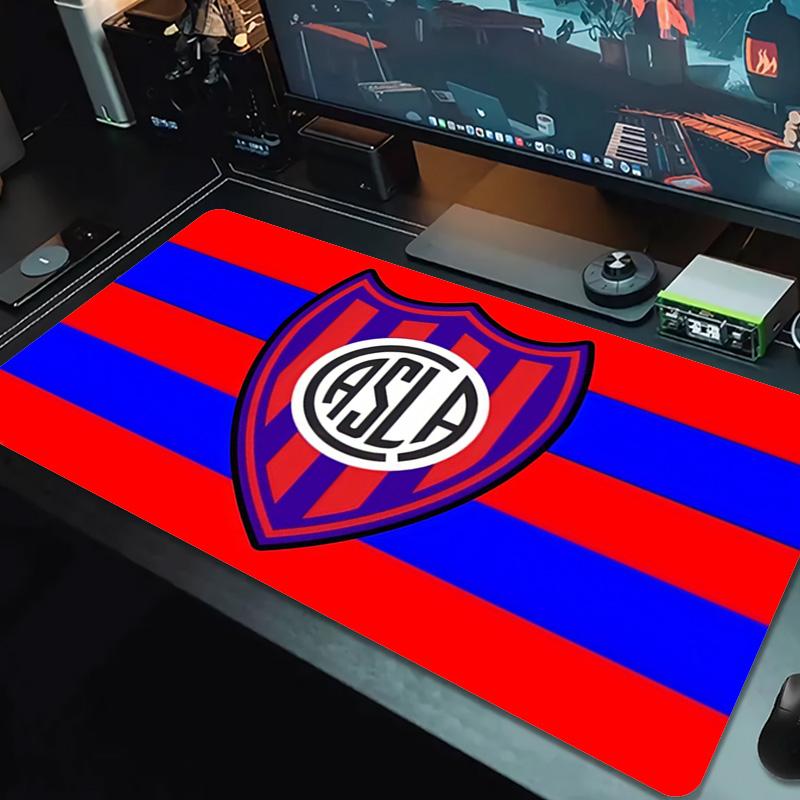 San Lorenzo Art Color Mouse Pad Large Gaming Table Cushion Non-slip Laptop Tablet Big Mousepad XXL Mat Mini PC Playmat With Lock Edge