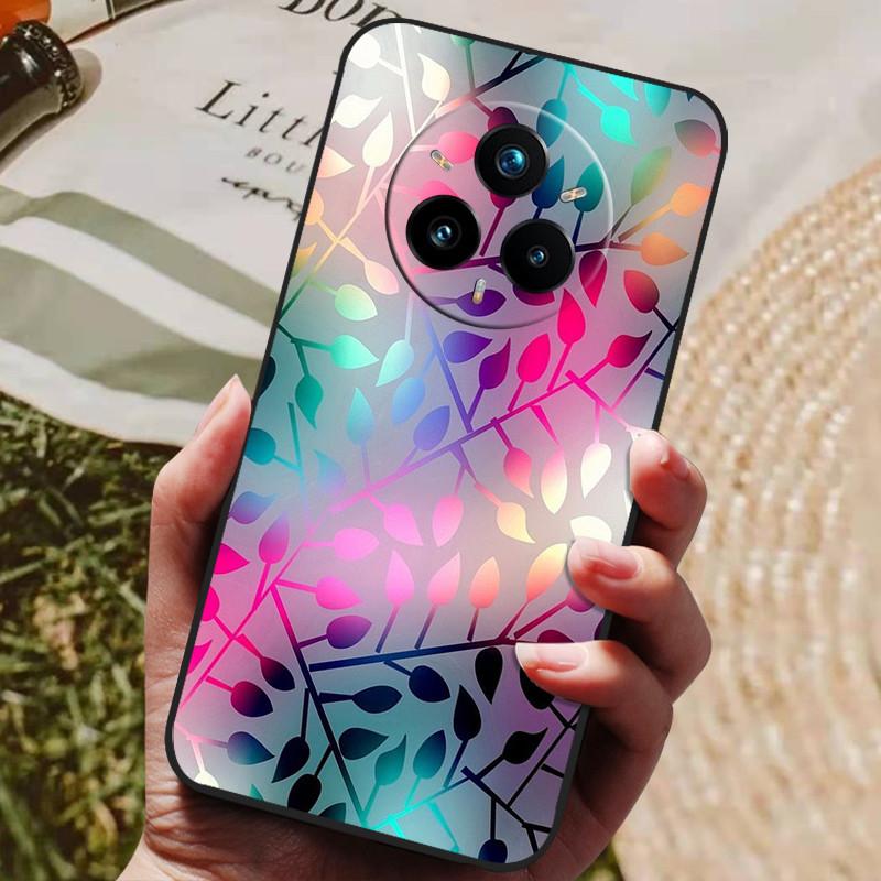 Realme 14 Pro Plus Kılıfı Yumuşak TPU Silikon Arka Kapak Realme 14 Pro + Telefon Kılıfları Realme 14x 5G Global Sevimli Karikatür Kılıf