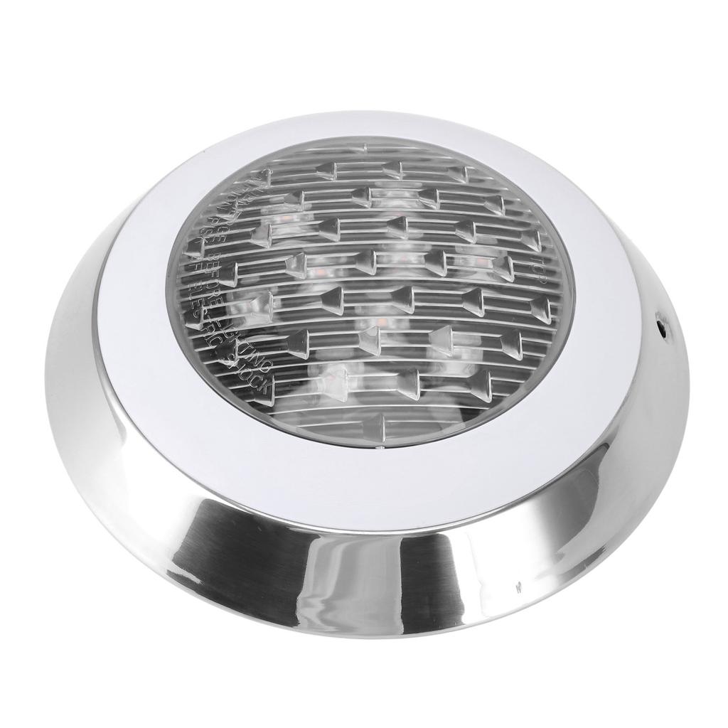 Wall Mounted Pool Light Waterproof 6000K White Light Embedded LED Underwater Swimming Pool Lamp for