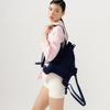 Pleatsmama Navy New Bow Backpack