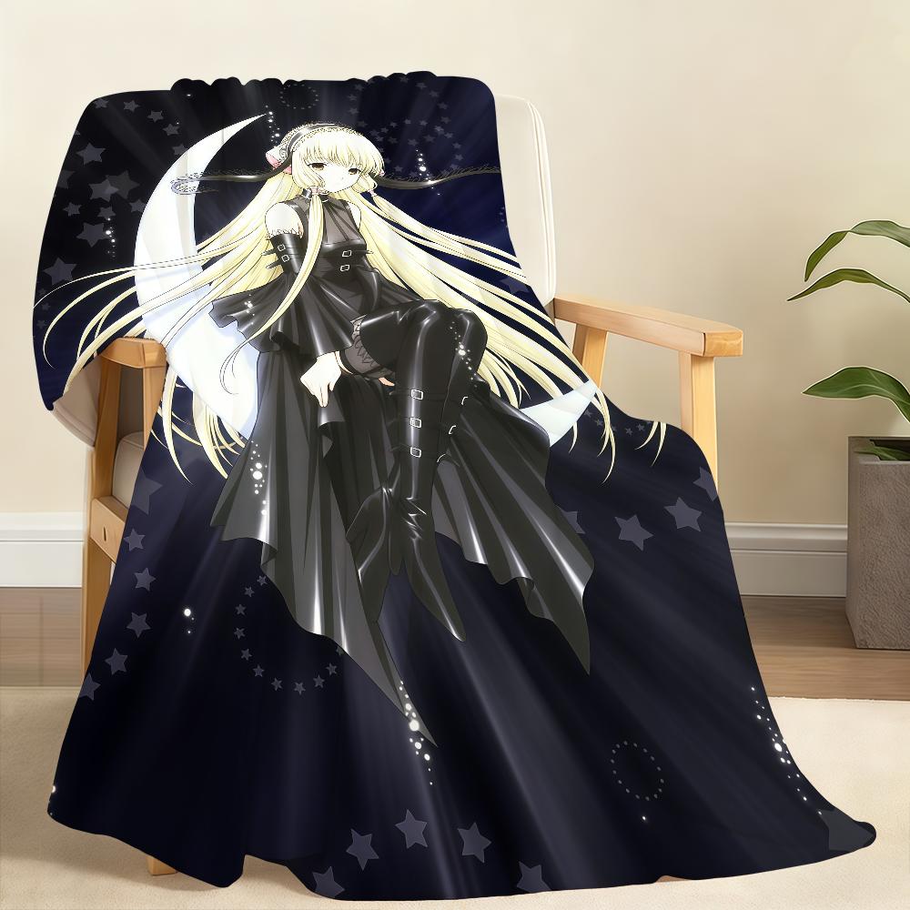 Anime C ChobitS S Cartoon Blanket Soft Throw Blanket for Home Bedroom Bed Sofa Picnic Travel Office Rest Cover Blanket Gift