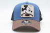 Disney Patch Mesh Cap DMK-MCP03 BLUE×BROWN