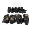 Ratchet Tie Down Straps with Padded Handle Soft Loop Heavy Duty Ratchet Straps for Moving Securing Cargo 2cm, 2.4m