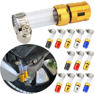 Universal Motorcycle Air Filter Drain Plug Alloy Head Plug for CLICK CNC Air Filter Drain Pipe Breather Pipe