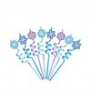 Hot-Selling Reusable Spiral Snowflake Straws - Creative Food-Grade Party Drink Decorations