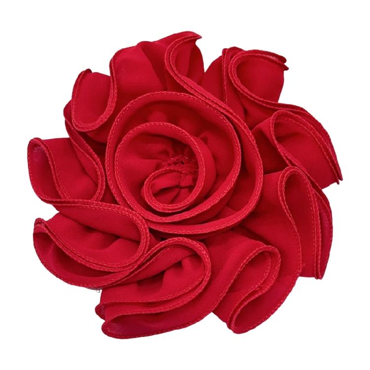 Large Rose Flower Brooches Light Weight Flower Brooch Ceremony Clothes Accessory for Dress and Costume Decoration
