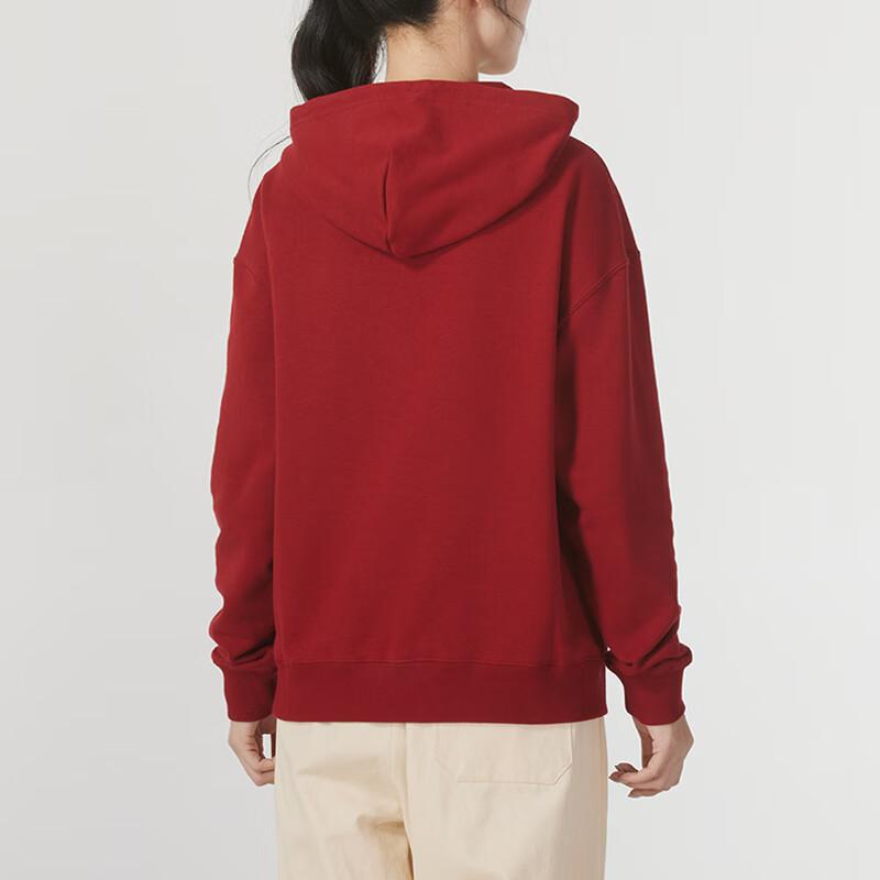Puma Letter Embroidery Comfortable Casual Fashion Hoodie Women hoodies Red 630951-13