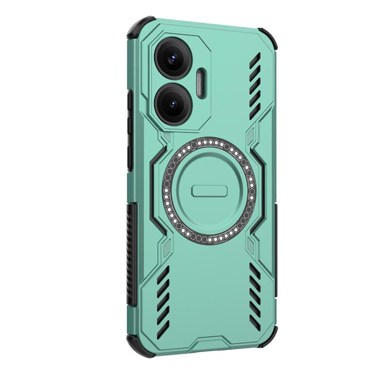 

Міцний броньований магнітний чохол з ПК+ТПУ та твердого ПК для Xiaomi POCO X8 Pro Max X7 F8 Ultra F7 M8 M7 Pro З тепловідведенням Задня кришка for POCO M8