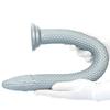 Super Large Snake Head Anal Plug with Suction Cup for Long-Term Wear and Deep Self-Stimulation