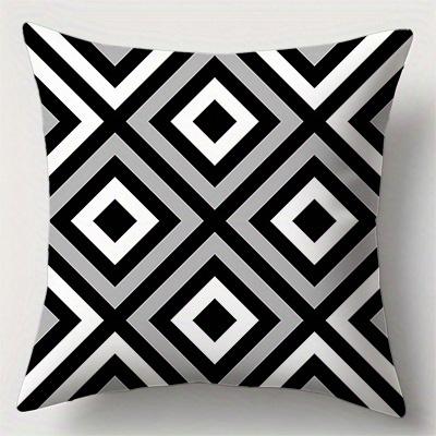 Home Decor Love-Themed Geometric And Peaceful Pillow Covers Pattern Cushion Cover Suitable For Sofa Bedroom Car Pillow Cover