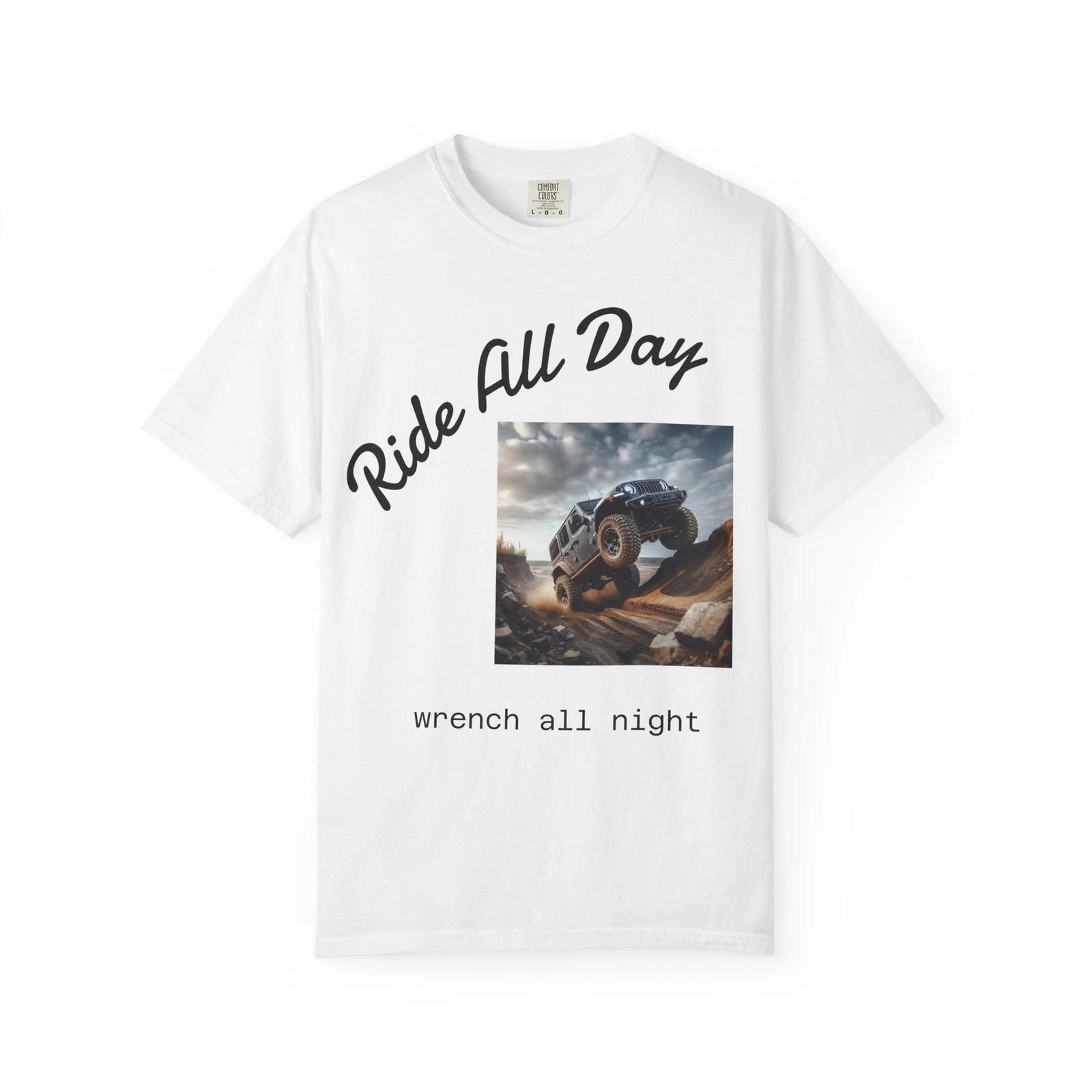 

Adventure Enthusiast T shirt | Ride All Day Graphic Tee, Off-Roading [...] M