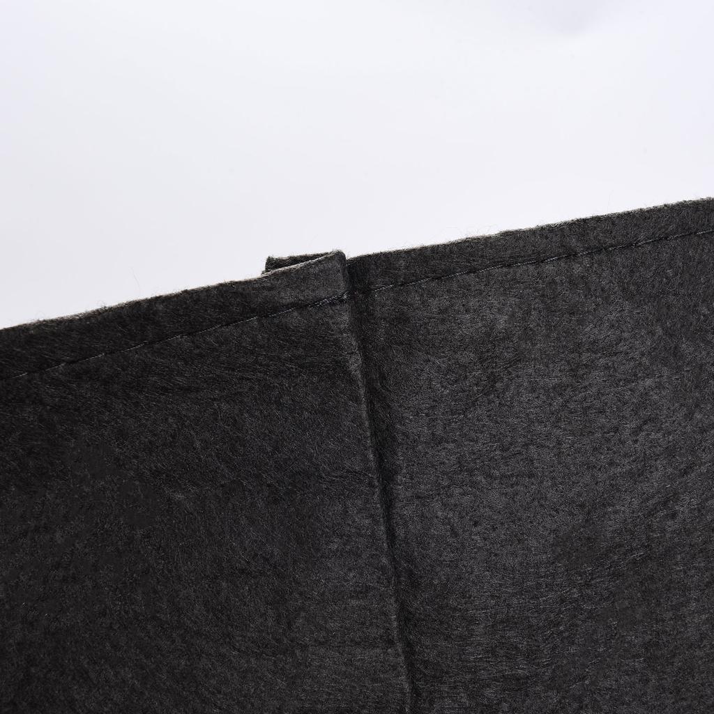 Potato Grow Bag Felt 100 Gallons Large Weatherproof Garden Planting Bed for Plant Vegetable Flower Black 50 X 11.8 X