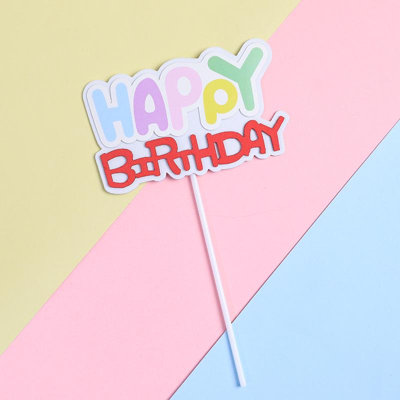 Dazzling Rainbow Tassel Birthday Cake Topper - Dessert Table Decoration