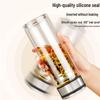 Double Wall Glass Tea Infuser Bottle