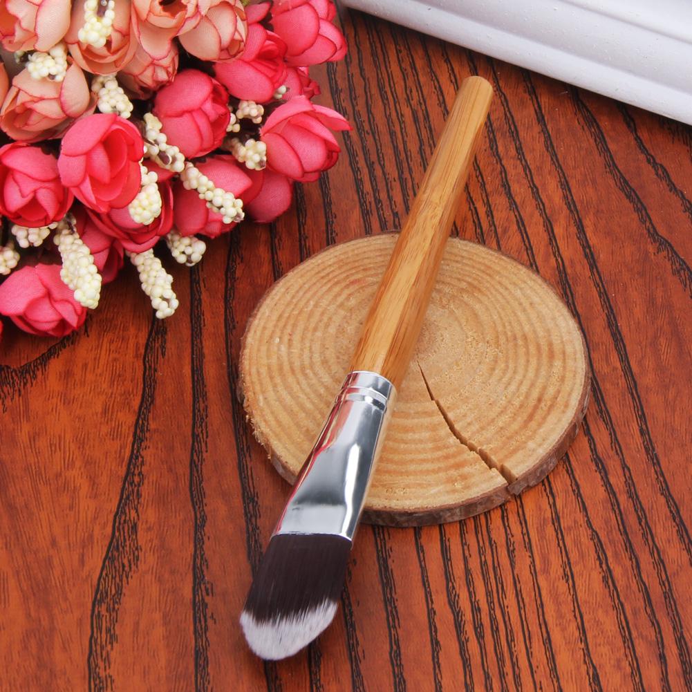 Face Mask Brush Multifunctional Foundation Liquid Applicator Bamboo Handle Reusable Valentine Day Gift for Women Cosmetic Tool