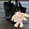 Entzückender Plüsch-Anhänger mit Schlappohrhase - Taschenanhänger & Accessoire-Geschenk