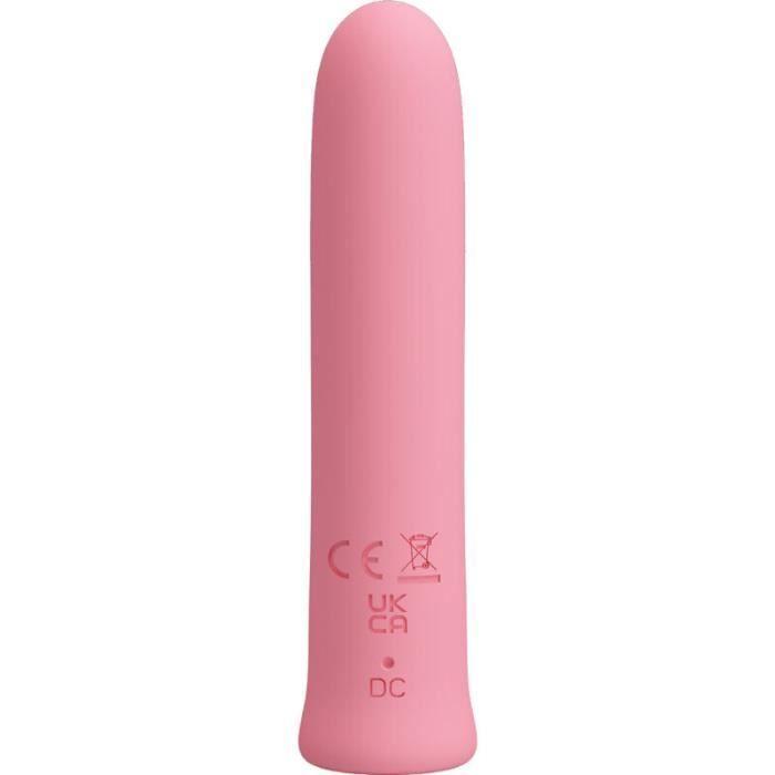 Vibromasseur - PRETTY LOVE - Curtis Mini - 12 Vibration - Silicone - Rose