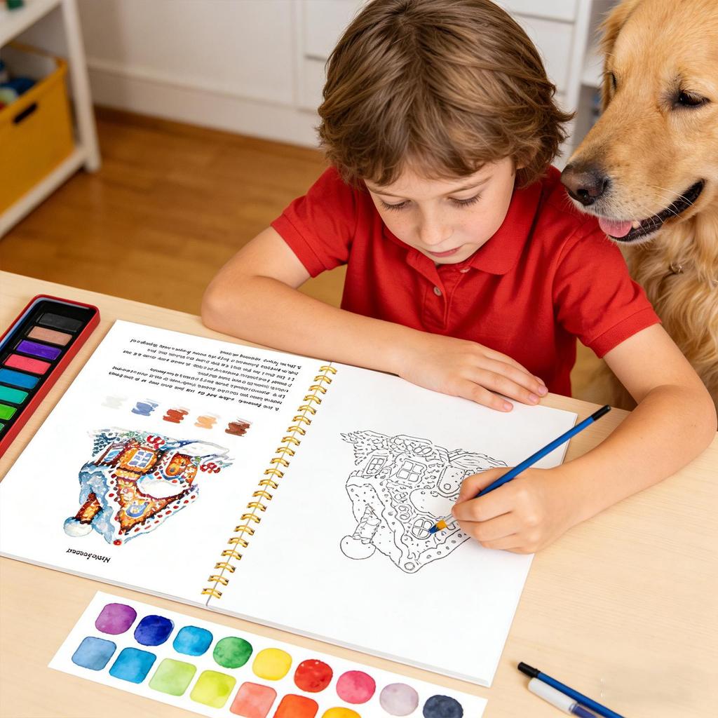 Watercolor Workbooks Beginner Friendly Craft Watercolor Workbooks Water Color Book For Kids Adults Art Crafts Painting Supplies