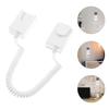 Remote Control Anti-Lost Rope Wall-Mount Remote Control With Extendable Spring Curly Wire Hardware Cable Lock For Phones