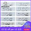 2026 Hot Car Sticker For Peugeot Rear Boot Trunk Tailgate Emblem Badge ABS Car Sticker Decals 206 207 301 307 308 408 508 2008 3