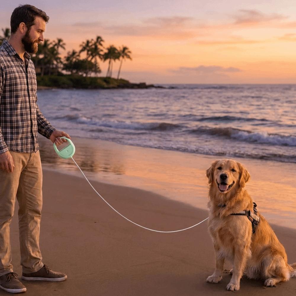 Anti-Slip Handle Pet Traction Rope Reflective Pet Walking Rope Automatic Dog Leash Outdoor Walking