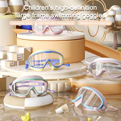 Big Frame Professional Swimming Waterproof Soft Silicone Glasses Swim Eyewear Anti-Fog UV Men Women Goggles For Men Women