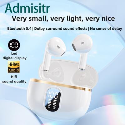 Nuevos auriculares inalámbricos Bluetooth TWS con pantalla digital estéreo intraaural inalámbrica