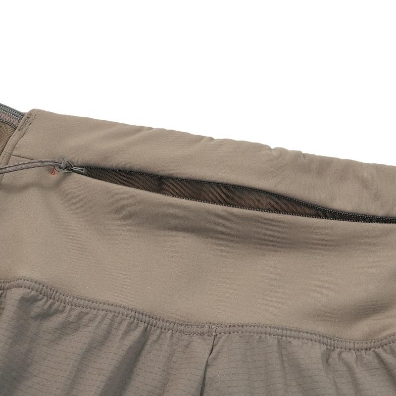 SAUCONY Running Training Series Moisture Wicking Quick Dry Stylish Sports Shorts Men Shorts Light-Gray Brown SA2259DP04T-CO040