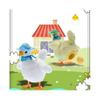 25cm Electronic Plush Chicken Hen Toy, Dancing Stuffed Animal with Music and Egg-Laying Function, Funny Gift for Boys and Girls