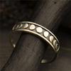 Trendy Retro Crescent Moon Women's Versatile Ring