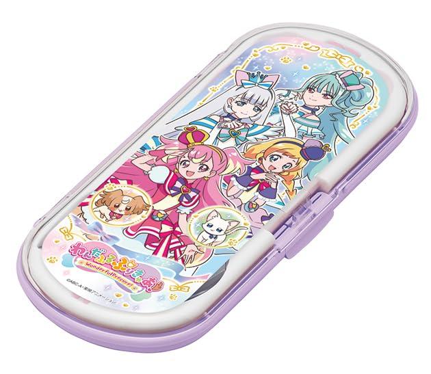 

Набор из трех замечательных смоляных фигурок Комори с супом и вилкой Precure! Палочки для еды, Миска, фиолетовый