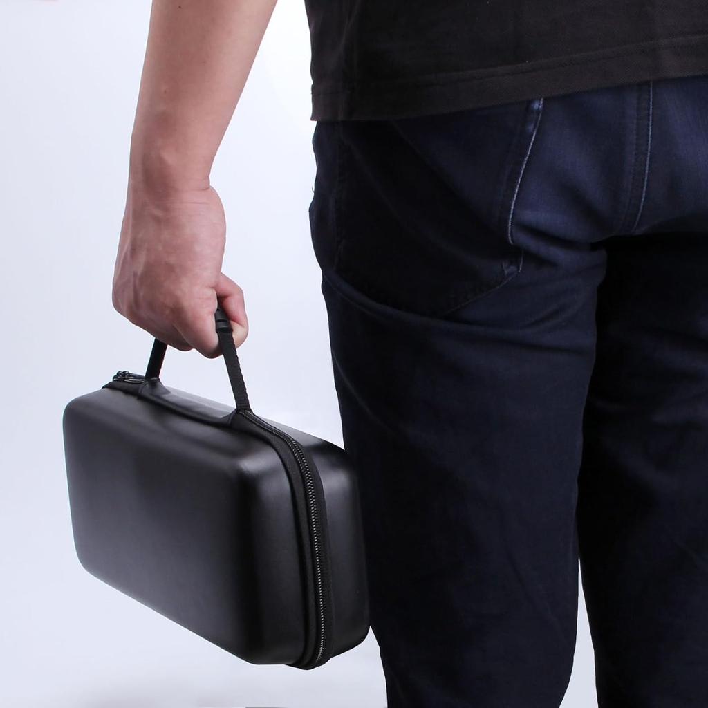 Case for MSI Claw, Travel Carrying Bag Cover for MSI Claw A1M Handheld Gaming, Hard Case with Game Card Slot & Mesh Pocket for MSI Claw Accessories