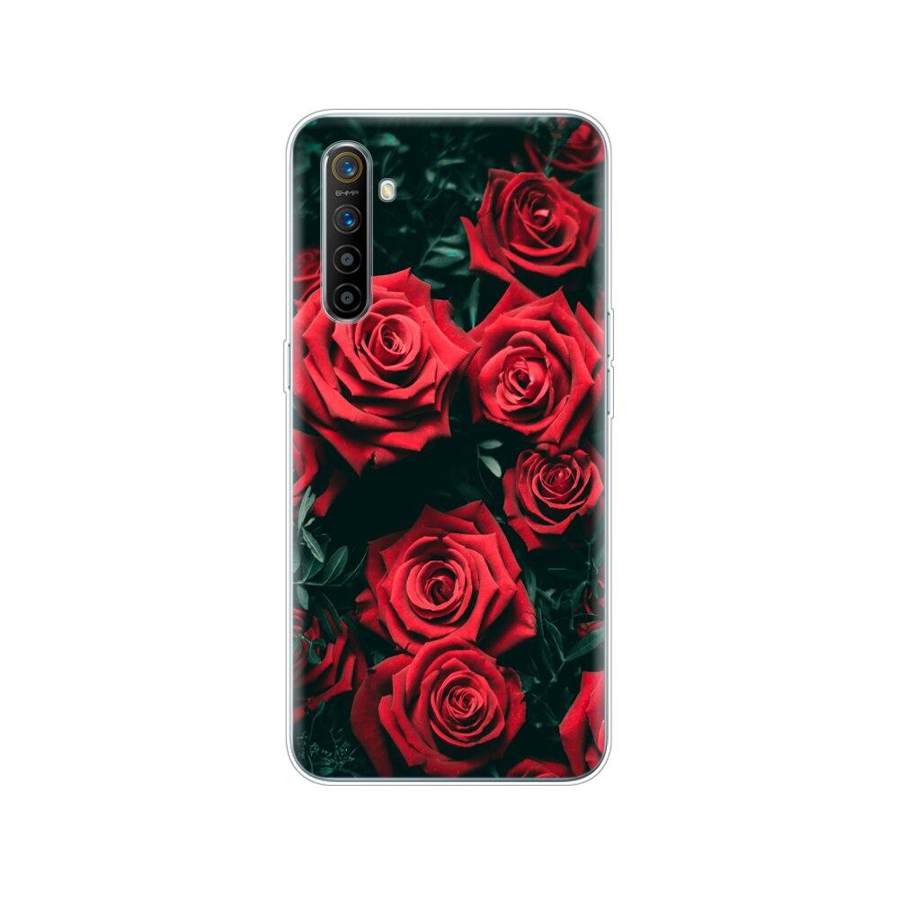 

Для чохла Realme XT RMX1921 М яка TPU Задня кришка телефону Для OPPO RealmeXT Силіконовий бампер Сумка Coque 6,4 дюйма повний 360 Захисний Realme XT