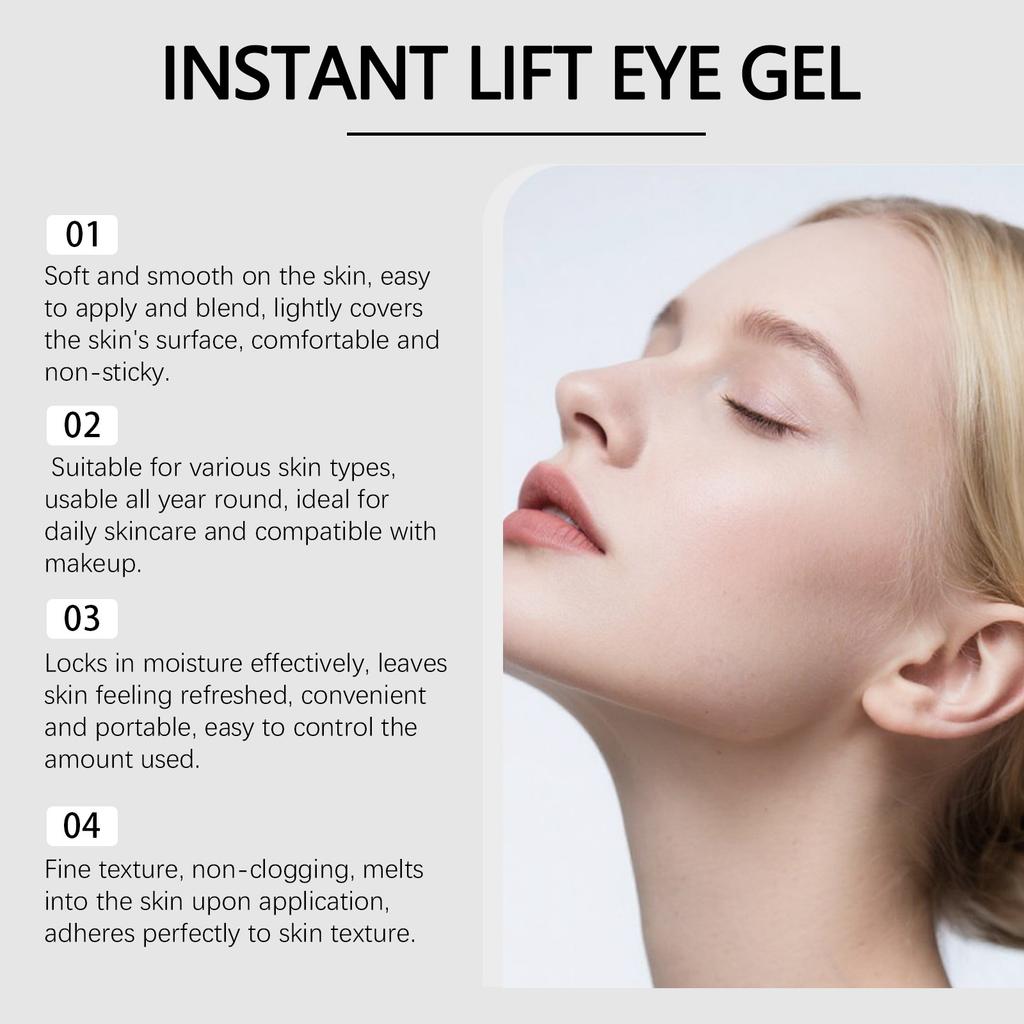 Collagen Care Eye Cream Moisturizes Dull Skin Around the Eyes, Moisturizes and Massages the Eye Area