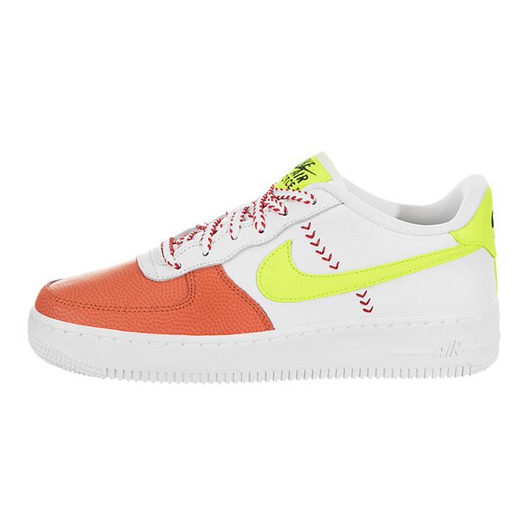 

New Nike Air Force 1 LV8 SPRB Slip Resistant Cushioning Wear Resistant Low Top Skateboard Shoes GS White Orange Green BQ6978-100 39