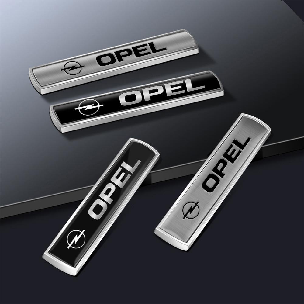 3D Metal Car Emblem Rear Trunk Side Window Body Sticker Decoratrion For Opel Zafira B Corsa Insignia Mokka Regal Car Accessories