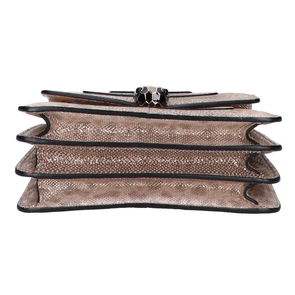 BVLGARI Serpenti Forever Small Top Handle Bag Shoulder bag Champagne GoldUsed