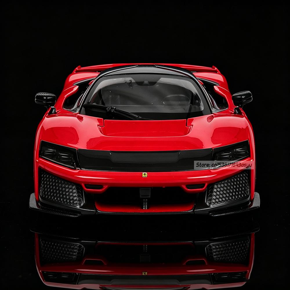 בבוראגו 1:24 סדרת פרארי LAFERRARI F80 STRADALE דגם מכונית סגסוגת צעצוע Diecast אוסף קלאסי מתנה פנים מעודן