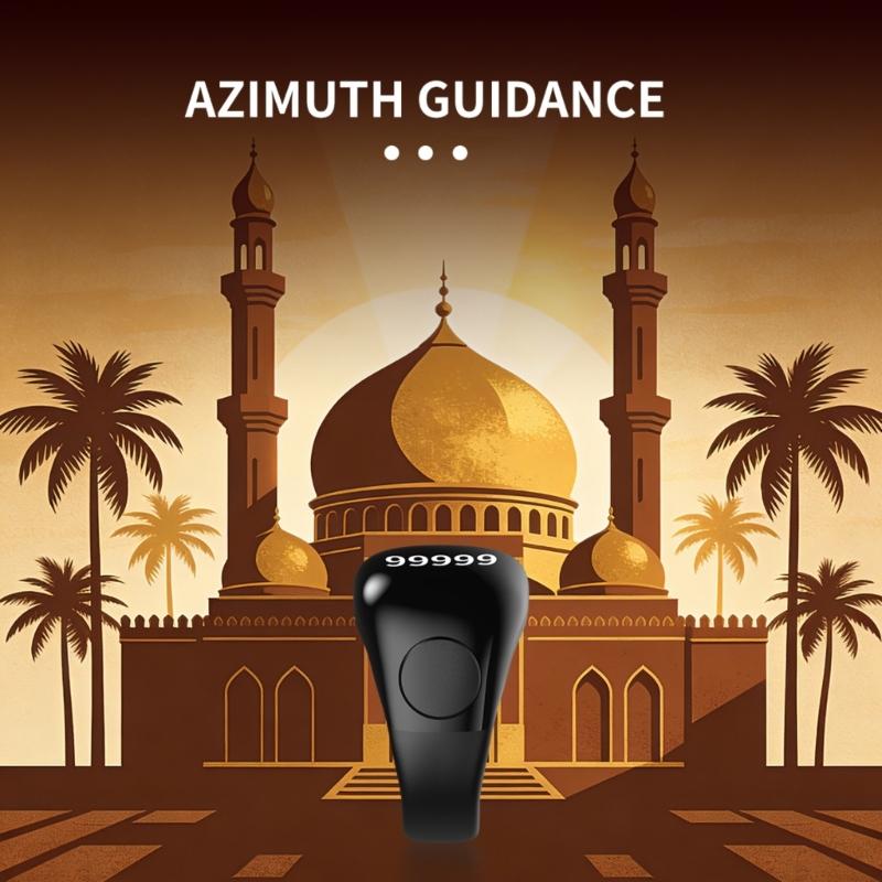 Adjustable Digital Counting Rings With Rechargeable Battery For Daily Use Digital Zikr Counter LED Display 99999 Count