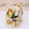 European retro elephant ashtray creative personality trend spherical metal cover multi-functional office home living room