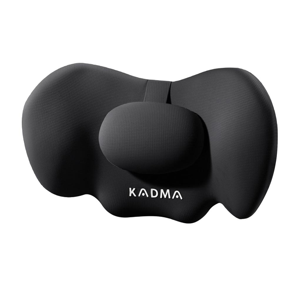 Comfortable Memory Car Seat Headrest/Lumbar Support Adjustable Design Lightweight for Long Drives & Office Work