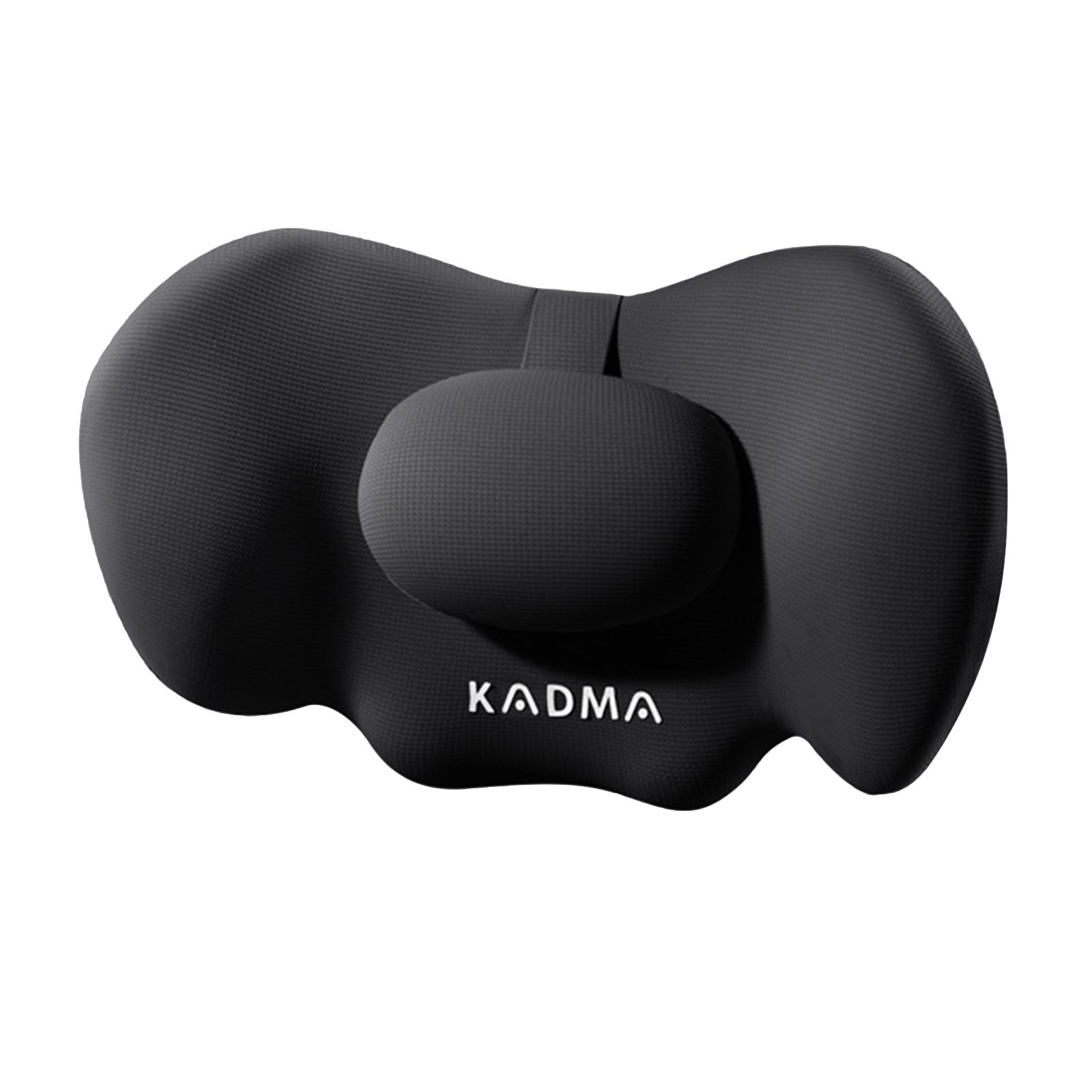 

Комфортне автокрісло з пам’яттю Підголівник/поперекова опора Регульована конструкція Легкий для довгих поїздок і офісної роботи A чорний