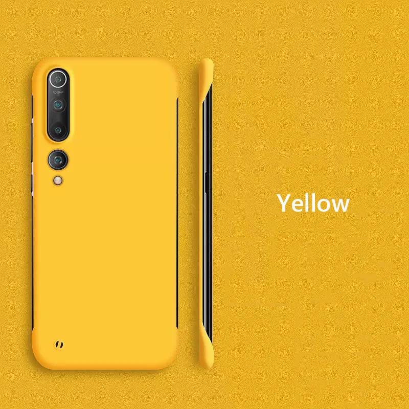 Frameless Slim Skin Matte Hard Back Cover Case On For Xiaomi Mi 10 Pro Mi10 Pro Mi9 ShockProof Fundas Coque