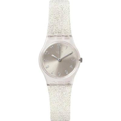 Zegarek Lady Lady SREBRNY GLISTAR TOO Glistar LK343E Damski [Swatch] (Srebro też)