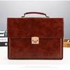 MDNG Men's PU Leather Business Briefcase
