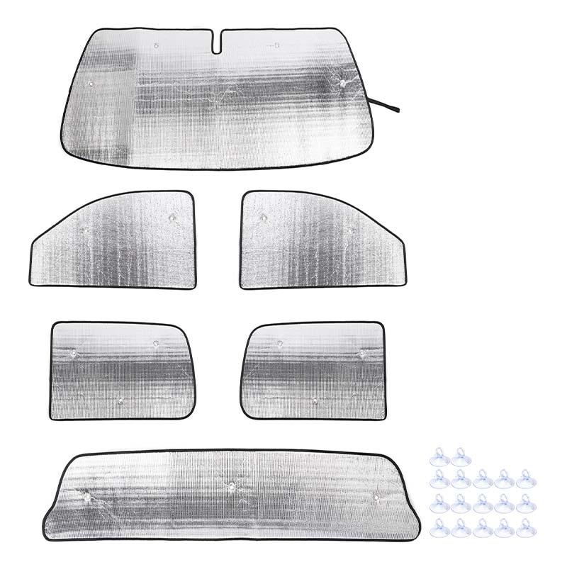 

Car Windshield Sunshade Window Shade Foldable Sun Visor Cover Fit For Chevy Silverado/GMC-SIERRA 2007-2013 Car Interior Accessories,6 pcs
