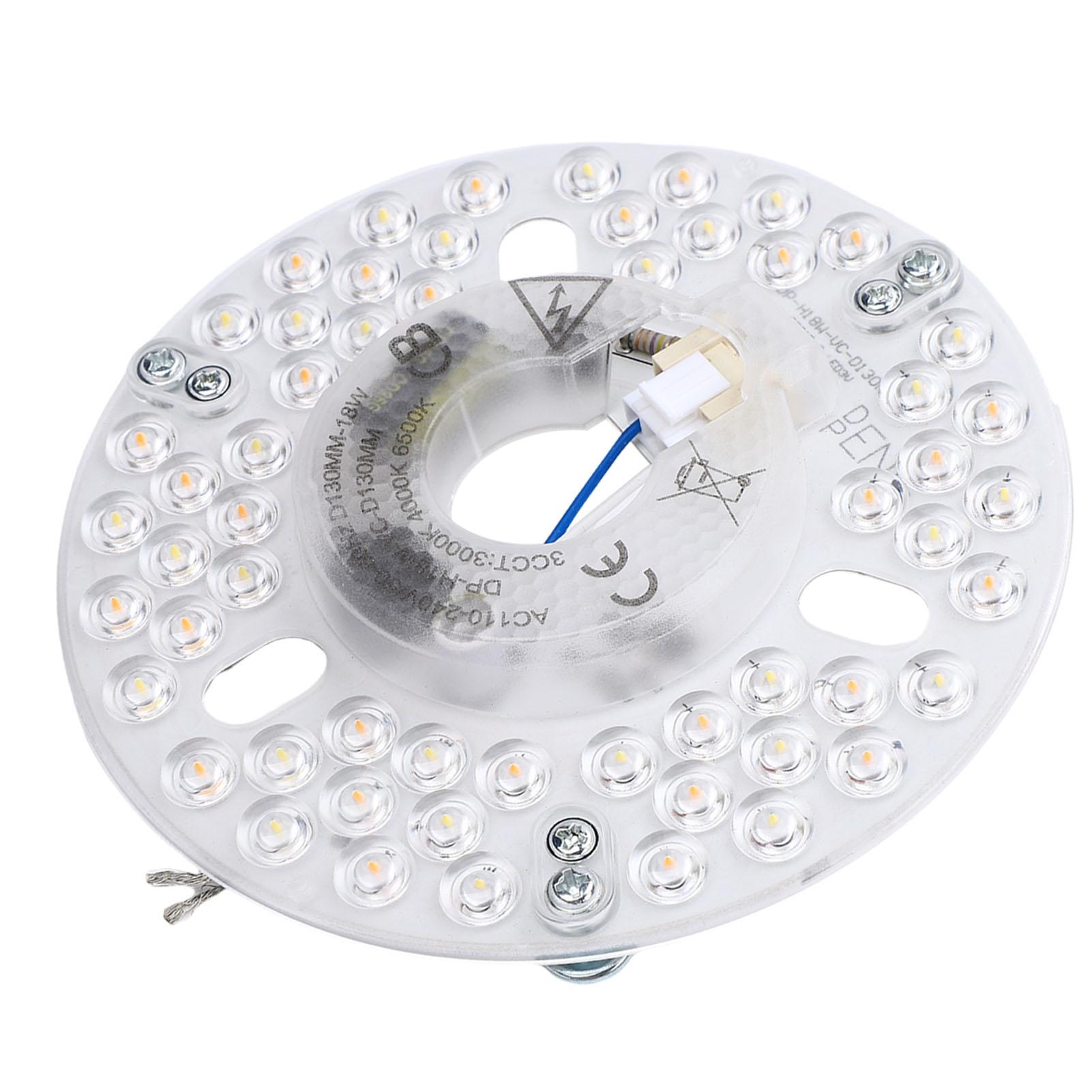 

Ceiling Fan Light Replacement Panel Magnetic 18W 3CCT 3 Color Temperature Energy Saving Round Ceiling Fan Light LED Panel